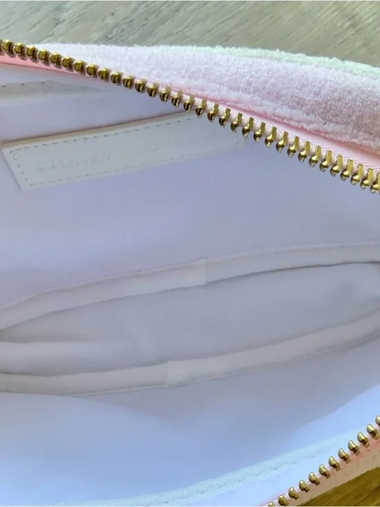 Stoney Clover Lane Terry Cloth Small Pouch w/ Patches OS - Picture 4 of 10